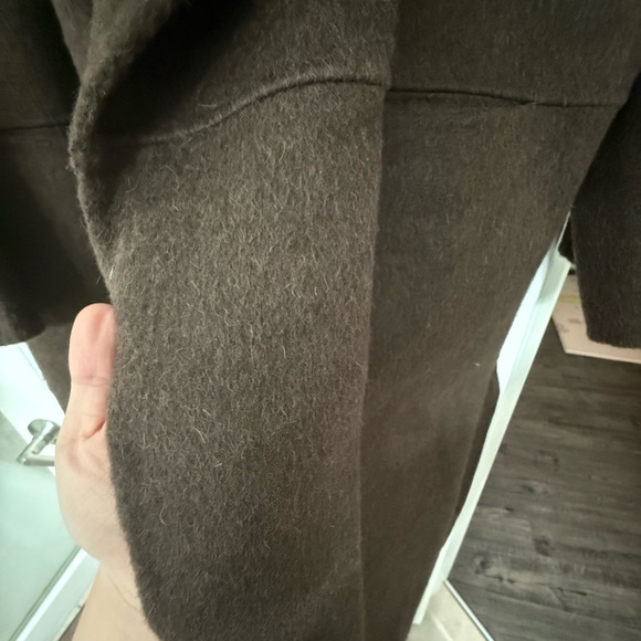 Brown Wool Coat - Picture 8 of 12